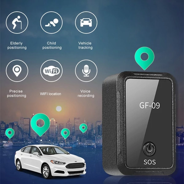 GPS nyomkövető gyerekeknek/időseknek, valós idejű helymeghatározás, riasztás, okos APP, 80m pontosság, autóhoz is - Standard