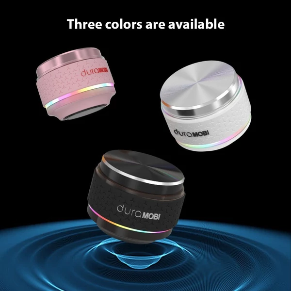 duraMOBI csontvezetéses vezeték nélküli, hordozható mini hangszóró mágneses rögzítéssel, RGB fény, IP54