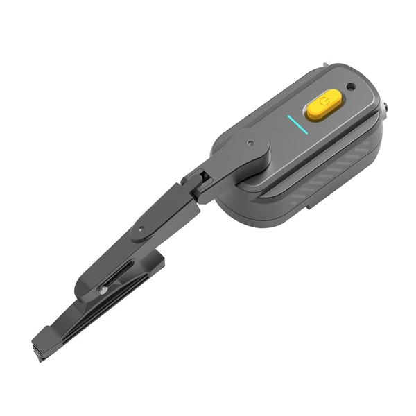 Újratölthető motoros sisaktörlő, univerzális vízálló sisak ablaktörlő - 1200 mAh