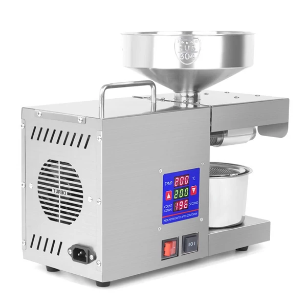 LTP333 610W intelligens rozsdamentes acél olajprésgép
