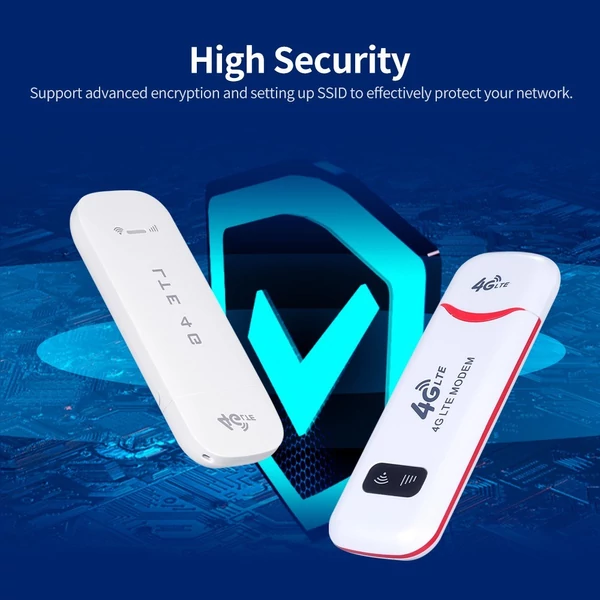 4G LTE USB modem, 4G router, mobil WiFi hotspot SIM kártya nyílással
