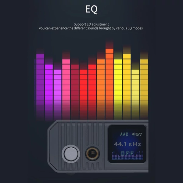 xDuoo XQ-50 Pro3 Hi-Fi BT konverter és fejhallgató-erősítő, vezeték nélküli audio dekóder erősítő