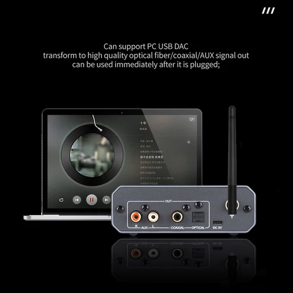 xDuoo XQ-50 Pro3 Hi-Fi BT konverter és fejhallgató-erősítő, vezeték nélküli audio dekóder erősítő