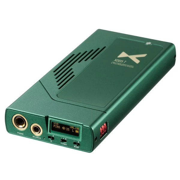 xDuoo XD-05T hordozható Hi-Fi DAC és csöves kiegyensúlyozott fejhallgató-erősítő