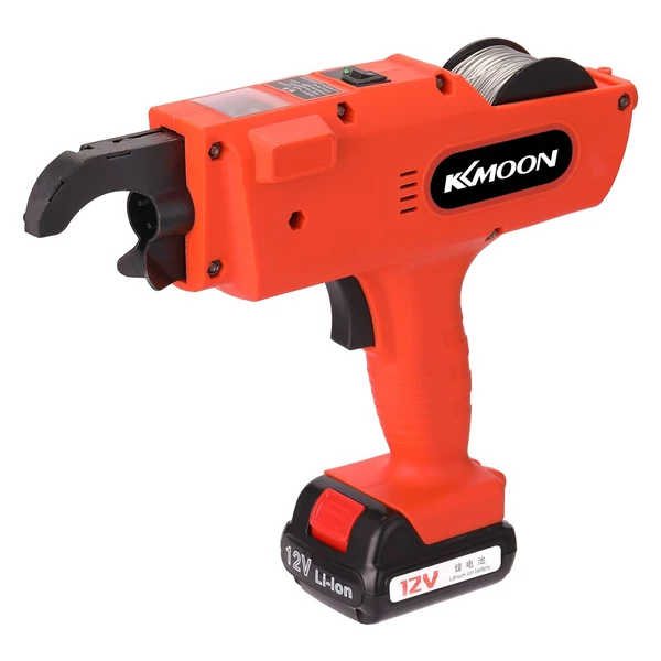KKmoon 12 V-os automatikus 8-34 mm-es betonacél kötözőgép