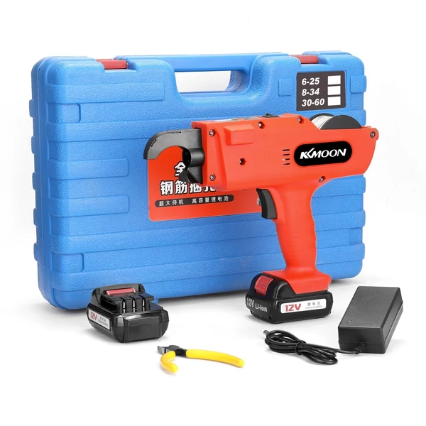KKmoon 12 V-os automatikus 8-34 mm-es betonacél kötözőgép