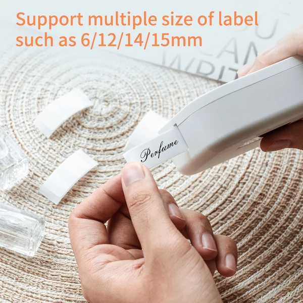 AIMO Q30 feliratozógép mini zsebes hőcímkenyomtató 5 db címketekerccsel