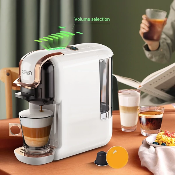 HiBREW H2B 5 az 1-ben elektromos kávéfőző 7 vízmennyiséggel választható - Fekete