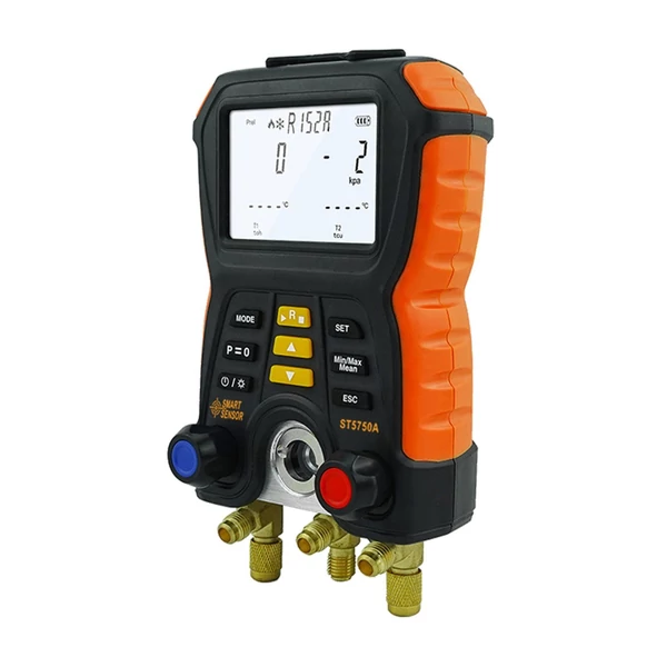 SMART SENSOR ST5750A elektronikus gyűjtőcső mérő, hűtőrendszer