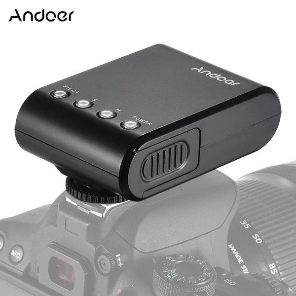 Andoer WS-25 professzionális hordozható mini digitális slave vaku Speedlite