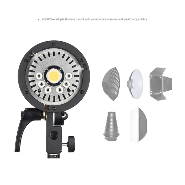 Godox AD600Pro 600Ws TTL GN87 1/8000s HSS kültéri vaku
