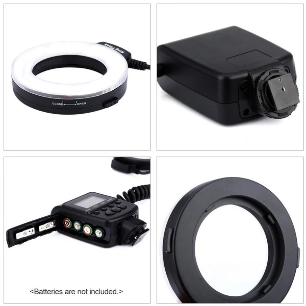 HD-130 makró LED gyűrűs vaku