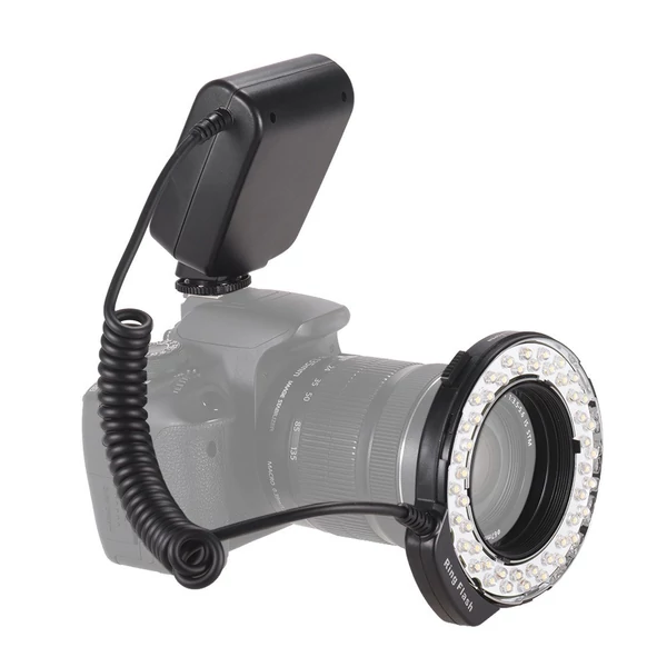 HD-130 makró LED gyűrűs vaku
