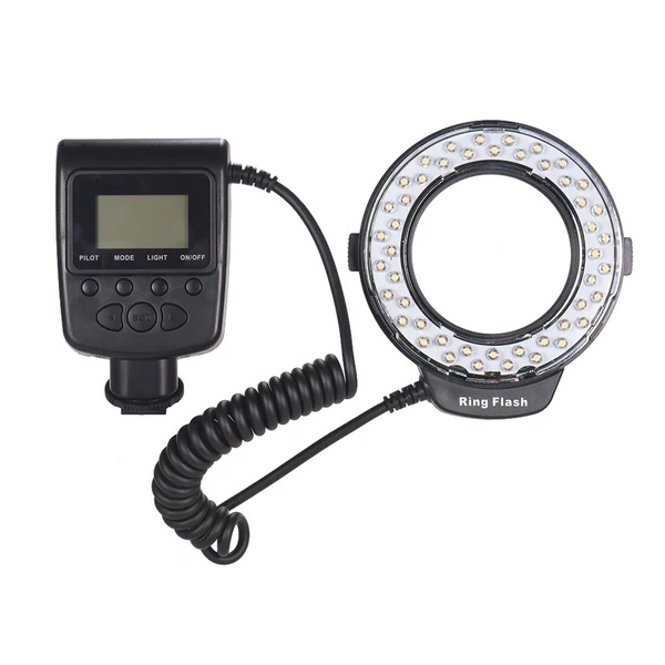 HD-130 makró LED gyűrűs vaku