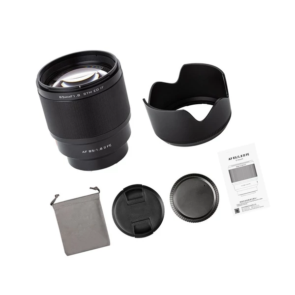 Viltrox 85mm F1.8 STM Professional Teljes keretes, Sony E-mount fényképezőgép, Prime objektív