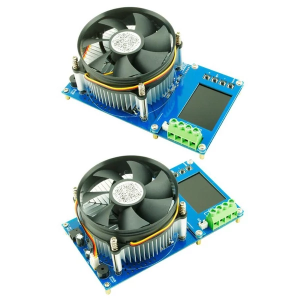 150 W 20A állítható állandó áramú elektronikus terhelés, 2,4 hüvelykes TFT színes kijelzővel