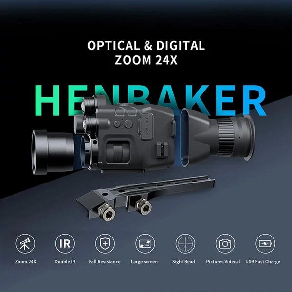 Henbaker CY789 3,1 hüvelykes HD képernyő, Wifi, éjjellátó