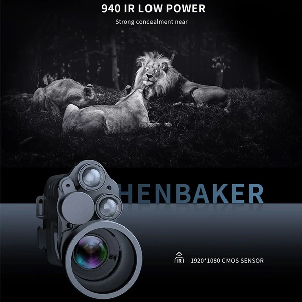 Henbaker CY789 3,1 hüvelykes HD képernyő, Wifi, éjjellátó