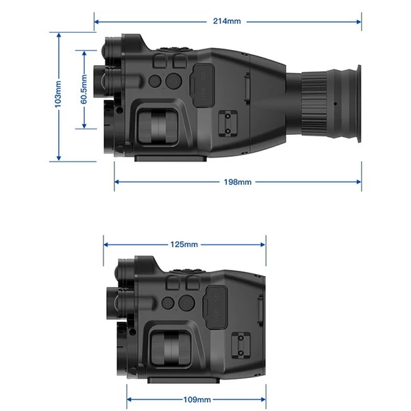 Henbaker CY789 3,1 hüvelykes HD képernyő, Wifi, éjjellátó