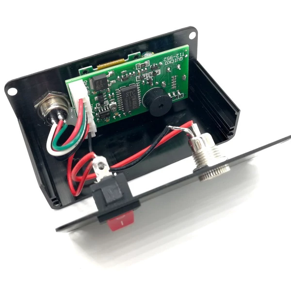 QUICKO Mini T12-942 forrasztóállomás készlet, OLED barkácsforrasztó elektromos szerszámok Hegesztővas hegy - fehér 907 műanyag fogantyú
