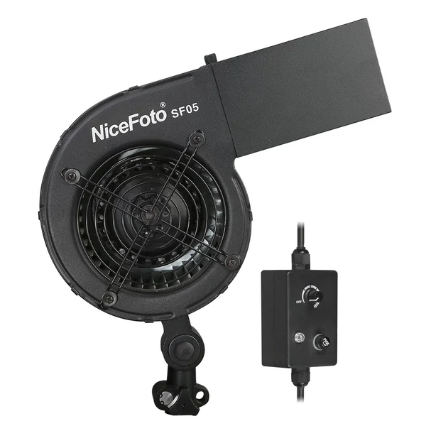 NiceFoto SF05 Stúdió fotózás szél, hajfúvó, ventilátor