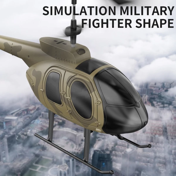 2,4 GHz-es RC helikopter giroszkóp stabilizálással - 3 akkumulátor