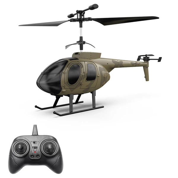 2,4 GHz-es RC helikopter giroszkóp stabilizálással - 3 akkumulátor