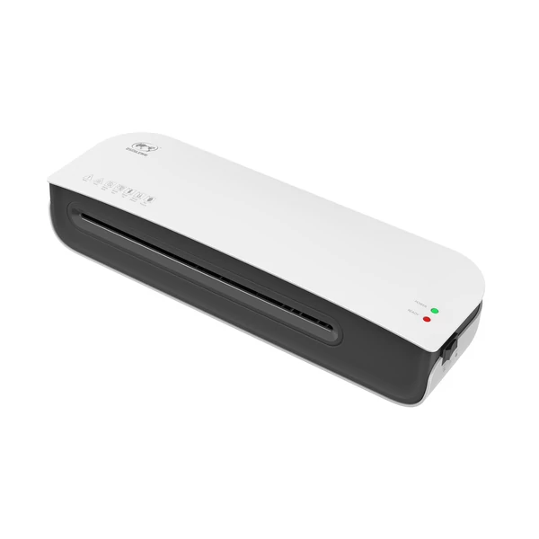 OSMILE SL289 asztali lamináló gépkészlet, A4-es méretű meleg és hideg lamináló 2 görgős rendszer