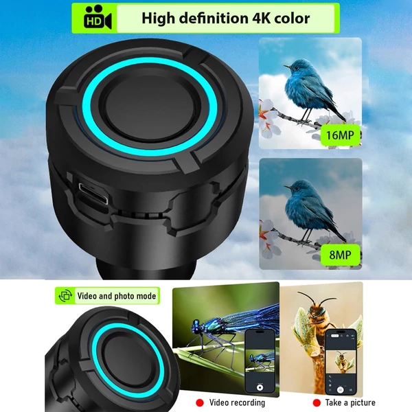 Vezeték nélküli 4K WiFi digitális okulár teleszkóphoz