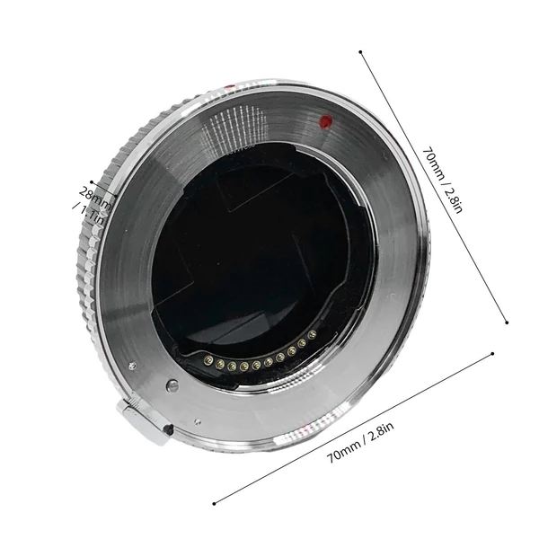 Fém objektív adapter gyűrű: Sony E-bajonett Nikon Z-hez - Automata fókusz, Z30-Z9 kompatibilis
