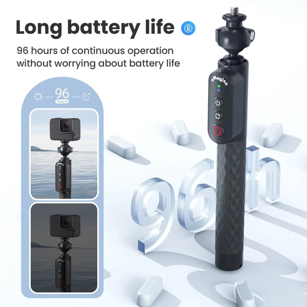 aMagisn víz alatti szelfibot – 10M vízálló, távirányítóval, 100cm-re kihúzható, Insta360 X4/X3/X2/GO 3s/GO 3 kompatibilis