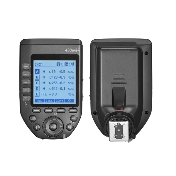 Godox FT433 TTL Vezeték nélküli Vakukioldó 433MHz, 1/8000s HSS, APP vezérlés, Nikon Z9 Z8 Z7 Z6II Z7II D750 D780 D800 D850 és Godox vakukhoz