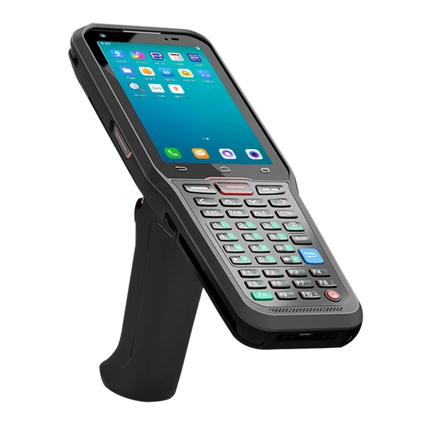 Android 10.0 1D/2D/QR vonalkódolvasó kézi PDA Honeywell 2D szkennerrel, Wi-Fi, 4G, 4" érintőképernyő raktárhoz és logisztikához - 1-es típus