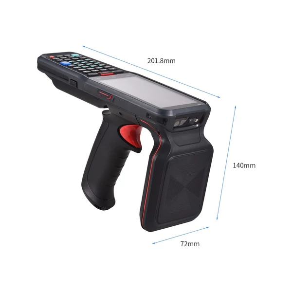Android 10.0 1D/2D/QR vonalkódolvasó kézi PDA Honeywell 2D szkennerrel, Wi-Fi, 4G, 4" érintőképernyő raktárhoz és logisztikához - 2-es típus