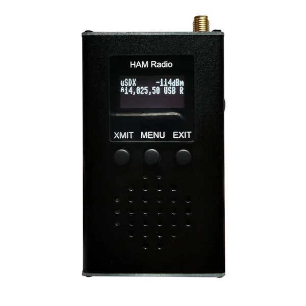 0,5MHz~30MHz uSDX Hordozható Kézi Adóvevő CW AM SSB Tri-Band Mini Rádióamatőr Rövidhullámú Adóvevő 15 20 40M QRP