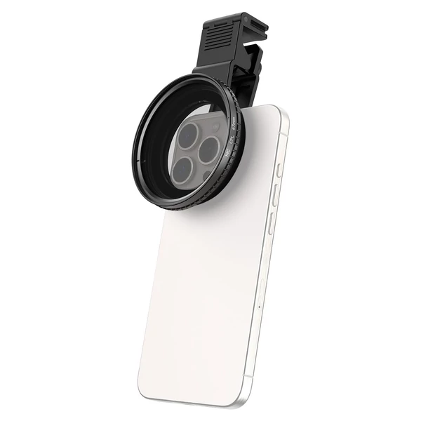 APEXEL 67mm körkörös polarizációs szűrő – telefonos fotózáshoz. CPL lencseszűrő csipesszel, hordtáskával, kompatibilis iPhone 16/15/14/13 és más készülékekkel