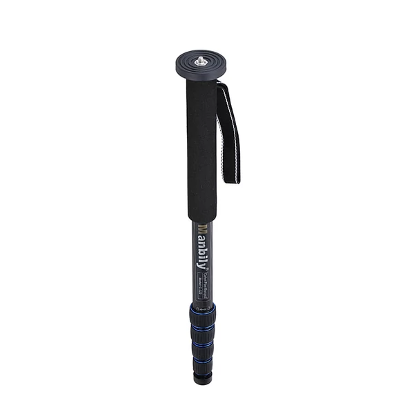 Teleszkópos karbon monopod (5 szekciós) - Könnyű, DSLR fényképezéshez, túrázáshoz
