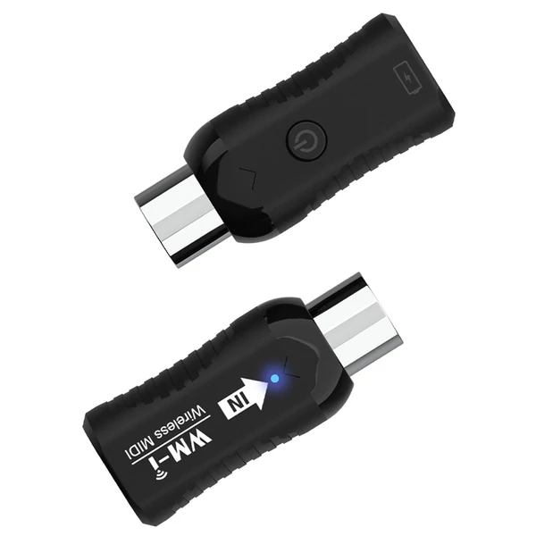 WM-i Vezeték nélküli MIDI Adapter - Gitárhoz, billentyűsökhöz, fúvós hangszerekhez - Alacsony késleltetés