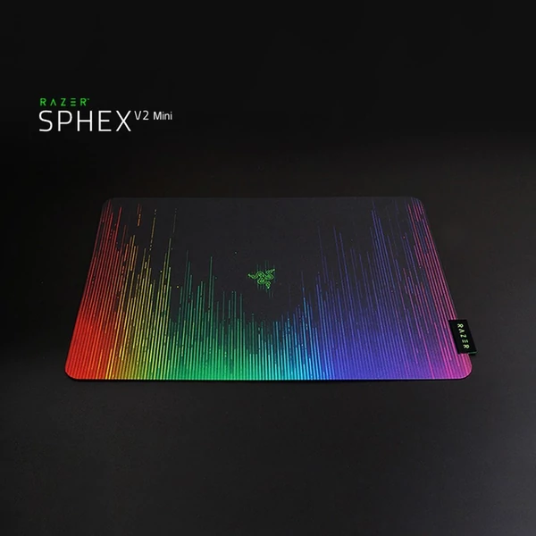 Razer Sphex V2 Mini gamer egérpad - Ultravékony, polikarbonát bevonatú, csúszásgátló felület optikai és lézeres egerekhez