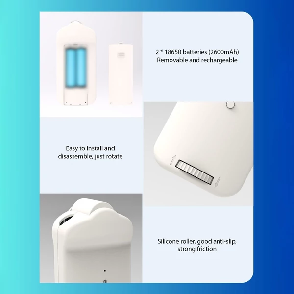TY WiFi okos automata függönymozgató központi egységgel, távvezérlés alkalmazással, időzítővel és hangvezérléssel otthonra és irodába