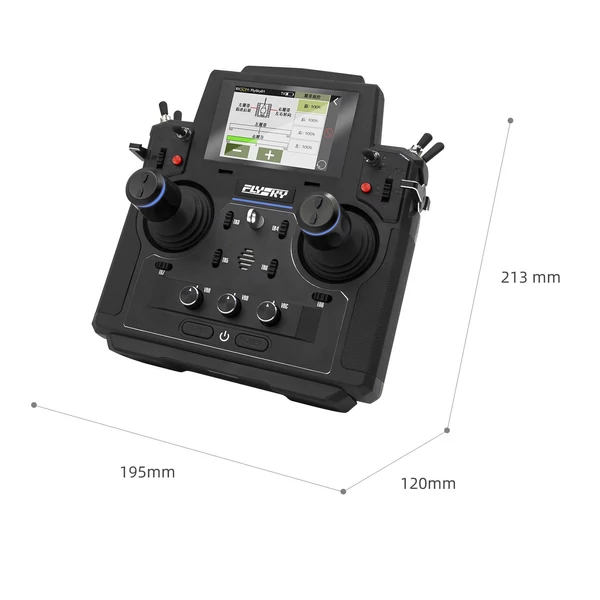 FLYSKY 2.4G adó, 18 csatorna, 5D Hall-érzékelős karok, AFHDS 3, 3,5" érintőkijelző RC járműhöz (alap verzió)
