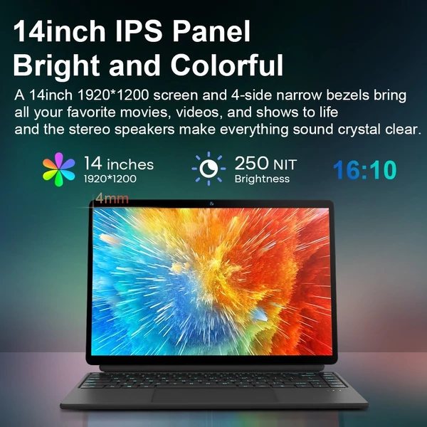 ninkear t40 multifunkciós számítógép - 14" ips kijelző, 16 gb RAM, 512 gb SSD, wifi 6