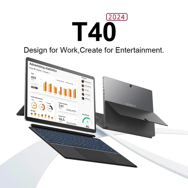 ninkear t40 multifunkciós számítógép - 14" ips kijelző, 16 gb RAM, 512 gb SSD, wifi 6