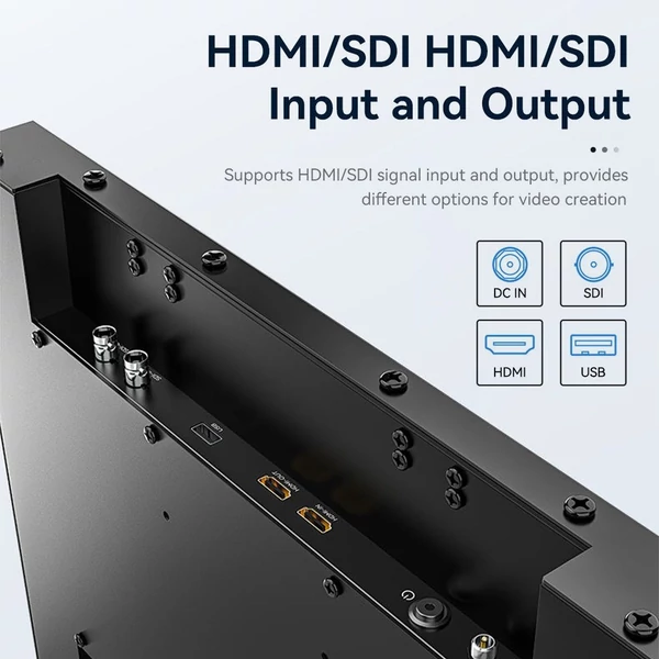Destview TP200 hordozható teleprompter 17" HDMI/SDI bemenettel és kimenettel, app vezérlés, kompatibilis okostelefonnal/tablettel/iPaddel