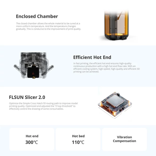 FLSUN T1 Pro gyors 3D nyomtató - 1000 mm/s sebesség