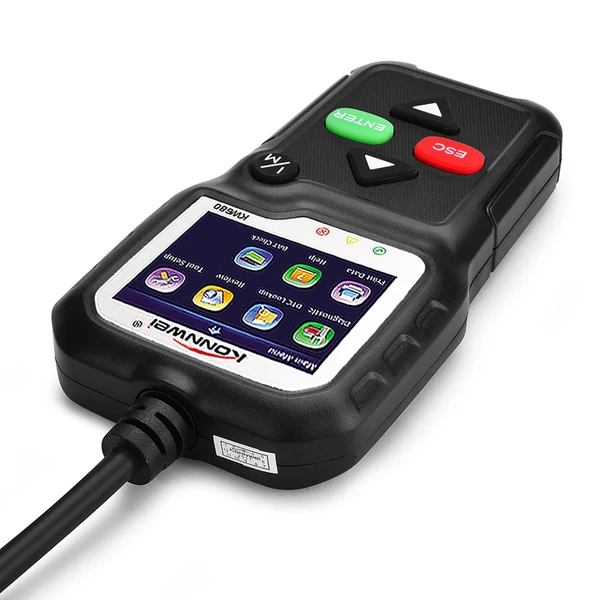 KONNWEI OBDII CAN Diagnosztikai Eszköz Autókód Olvasó KW680 Motorhiba Jelző Fény Szkenner OBD II Szkenner 1996-tól gyártott autókhoz