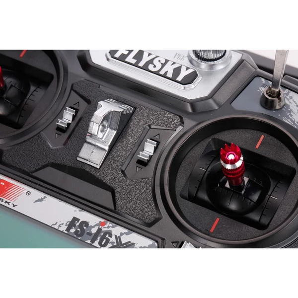 Flysky FS-i6X 2,4 GHz 10 csatornás AFHDS 2A RC adó FS-iA6B vevővel drónhoz, repülőhöz, helikopterhez
