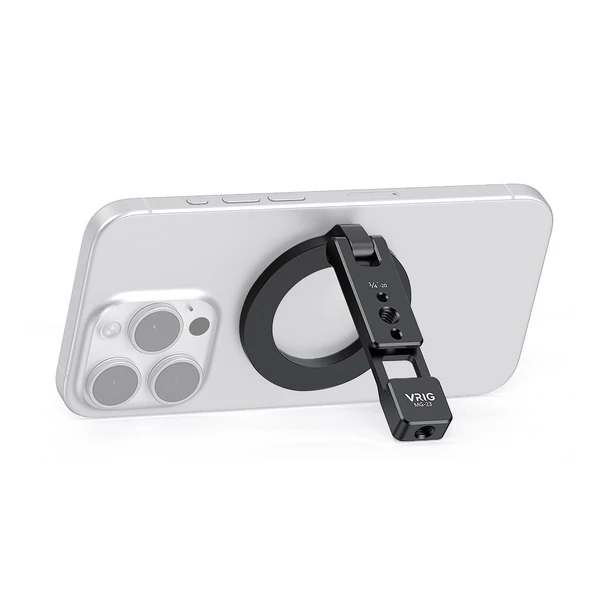 VRIG mágneses telefontartó, összecsukható asztali állvány iPhone 16/15/14/13/12 és Android készülékekhez