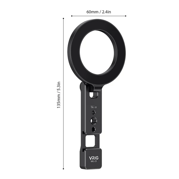 VRIG mágneses telefontartó, összecsukható asztali állvány iPhone 16/15/14/13/12 és Android készülékekhez