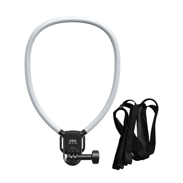VRIG akciókamera nyakpánt kéz nélküli tartó sportkamerához, mellpánttal GoPro Hero 13/12/11, OSMO Action 5, Insta360 Ace kompatibilis